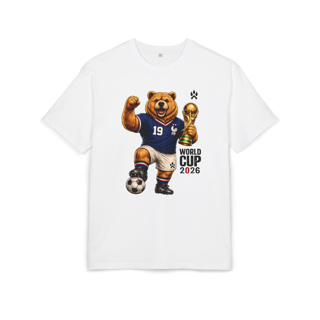 World Cup 2026 Bear Soccer Tee - Oversized fit