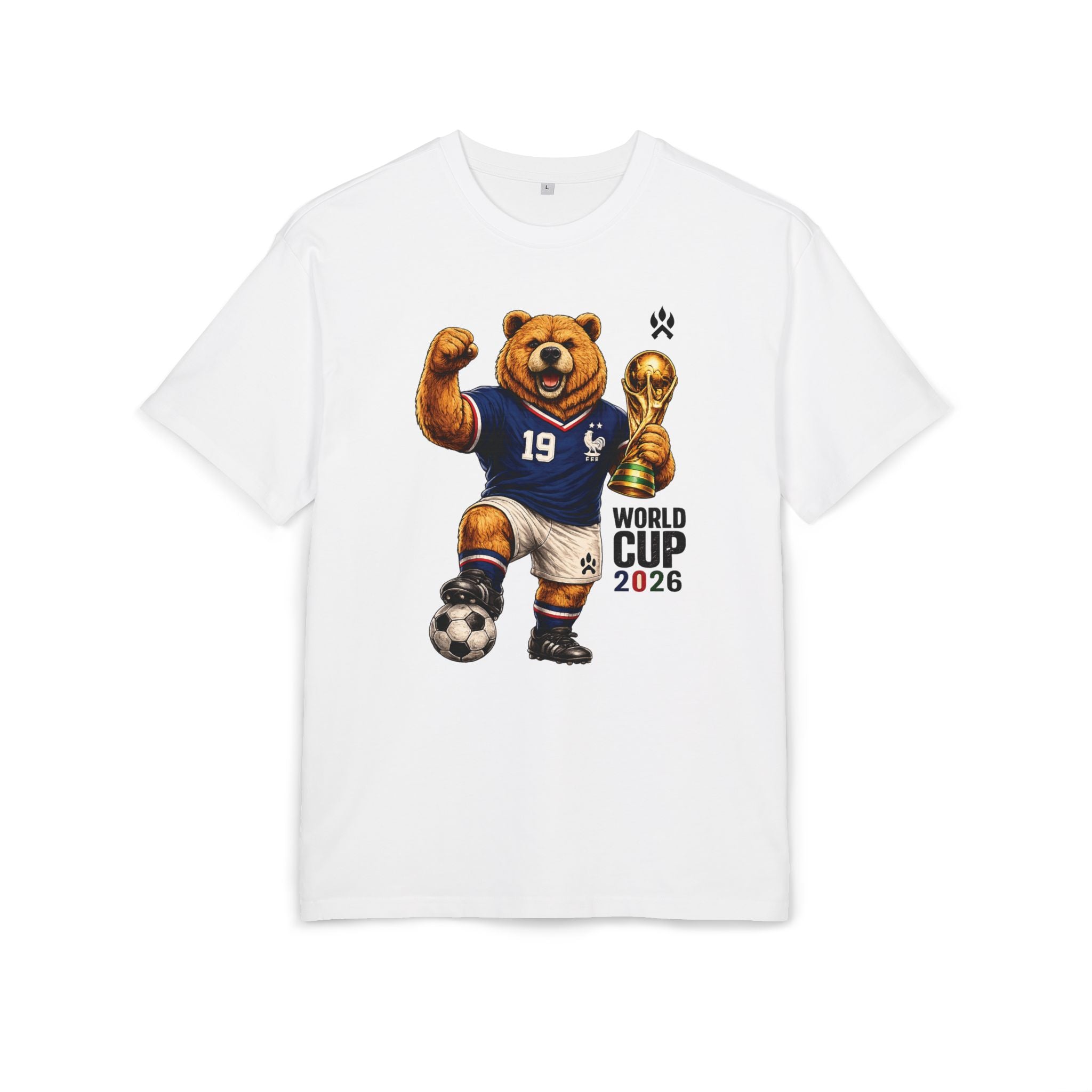 World Cup 2026 Bear Soccer Tee - Oversized fit